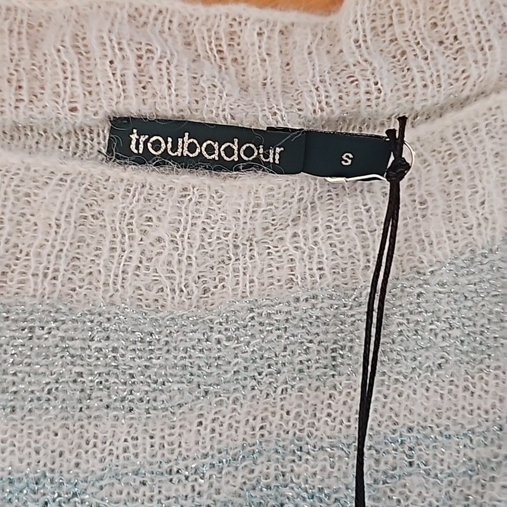 NWT Anthropologie Boho Chic Vibes Troubadour Alpaca Watercolor Pullover Sweater - Picture 2 of 9